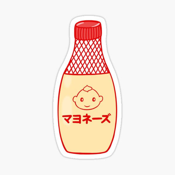 Vista previa del artículo con la obra «Mayonesa japonesa kawaii», diseñado y vendido por Toshi and Co..