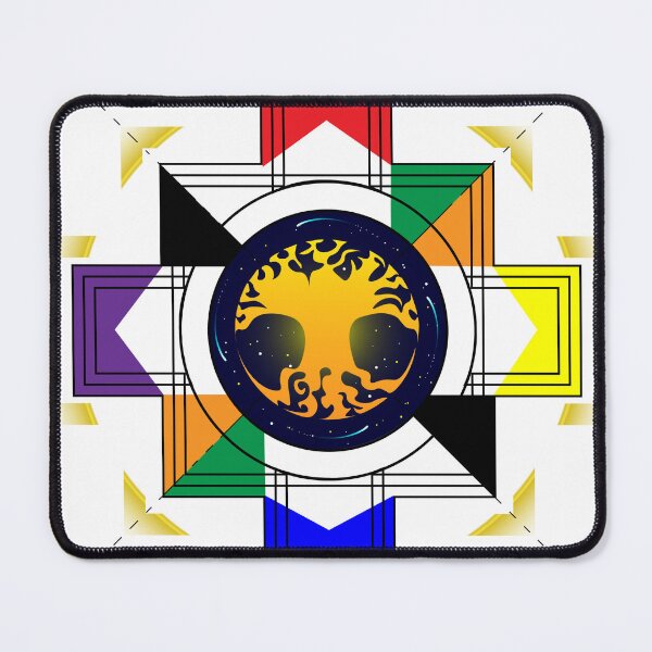 Item preview, Andean chakana in harmony with the world tree designed and sold by AlexGrafs.