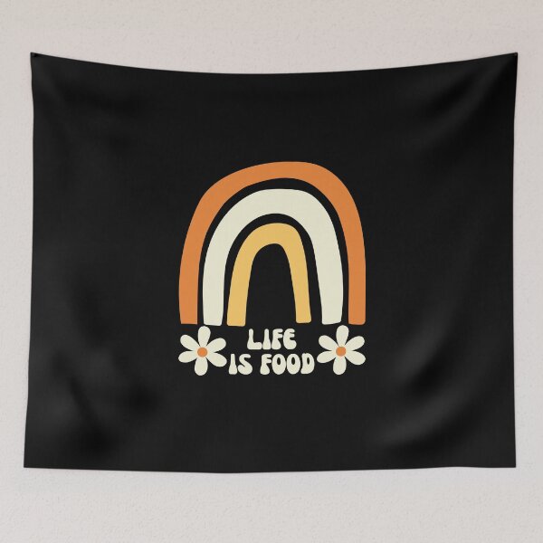Item preview, Life Is Food | Rainbow designed and sold by SpeakLifeHQ.