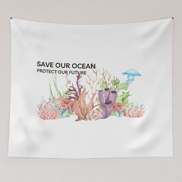 Item preview, Save our ocean protect what our future designed and sold by huape.