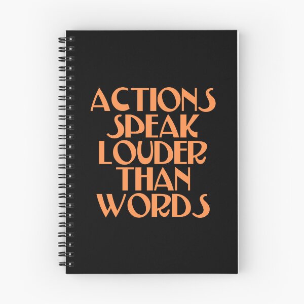 Item preview, Actions Speak Louder Than Words - Leadership designed and sold by JourneyCreative.