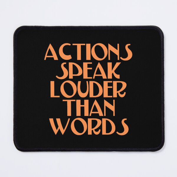 Item preview, Actions Speak Louder Than Words - Leadership designed and sold by JourneyCreative.