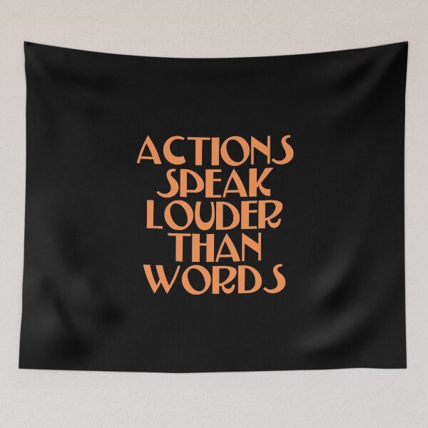 Item preview, Actions Speak Louder Than Words - Leadership designed and sold by JourneyCreative.