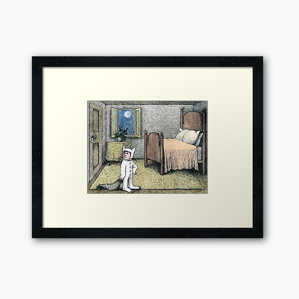 Vista previa del artículo con la obra «Donde están las cosas salvajes, Max», diseñado y vendido por 2692Artwork.