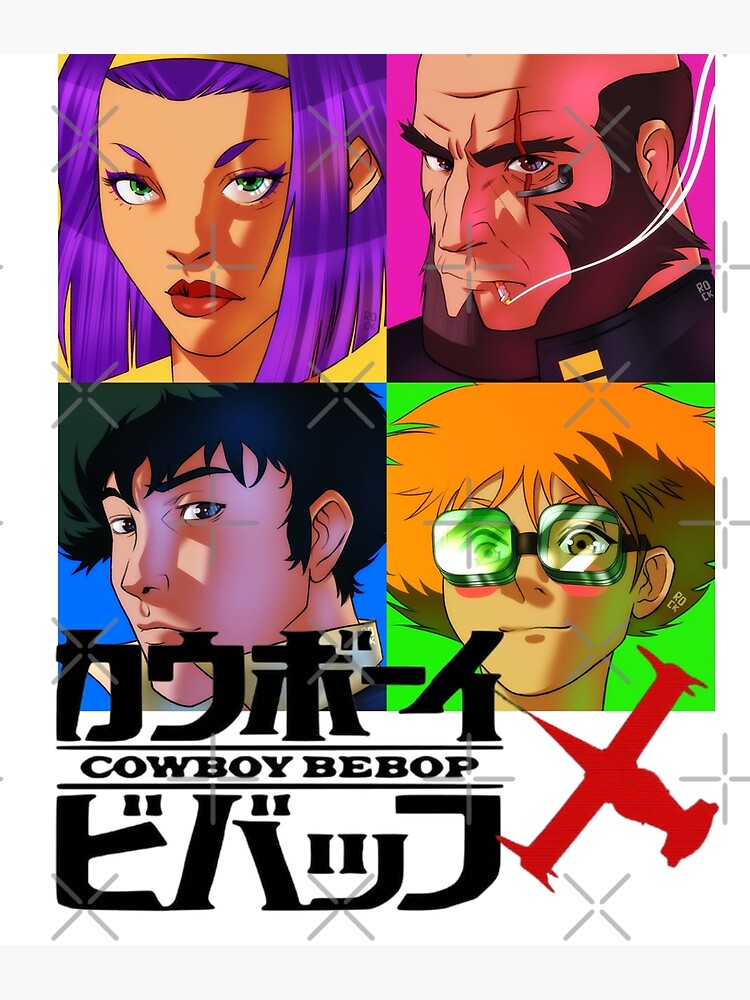 "Cowboy Bebop Swordfish Anime" Poster for Sale by Aelonative Redbubble
