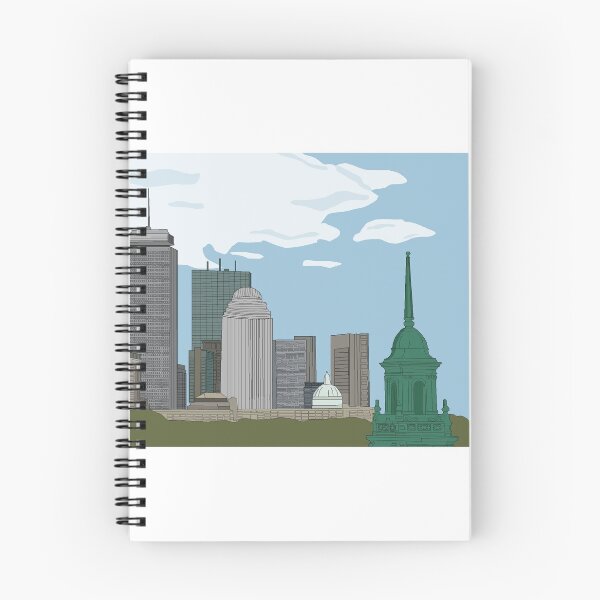 Item preview, Simmons Boston Skyline designed and sold by Laur Kaye.