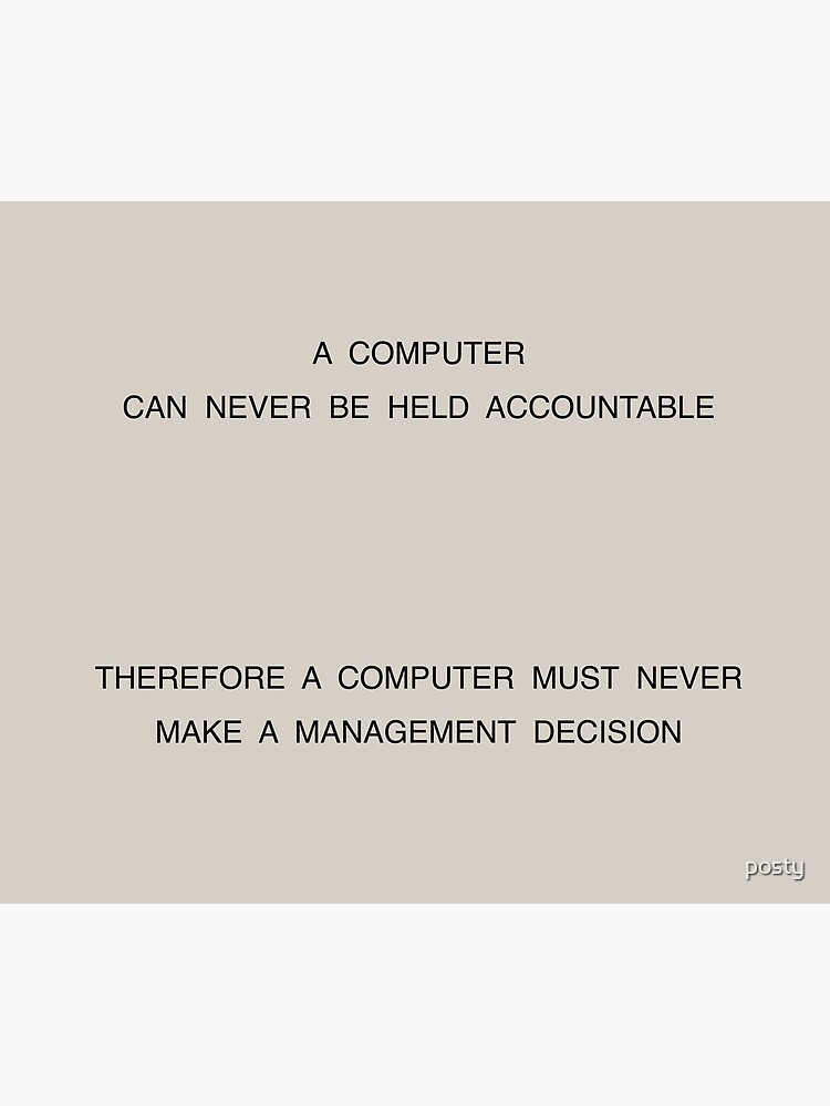Thumbnail 5 of 5, Mouse Pad, Ancient Computing Proverb designed and sold by posty.