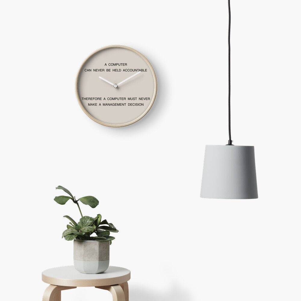 Item preview, Clock designed and sold by posty.