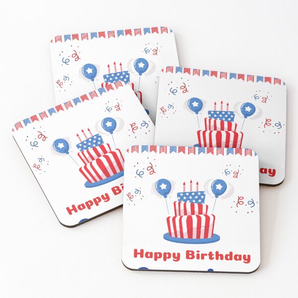 Item preview, Happy Birthday America designed and sold by Brewed  Styles.