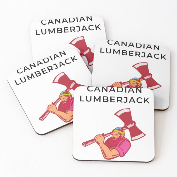 Item preview, Hard working Canadian lumberjack  designed and sold by FloridaKeys1984.