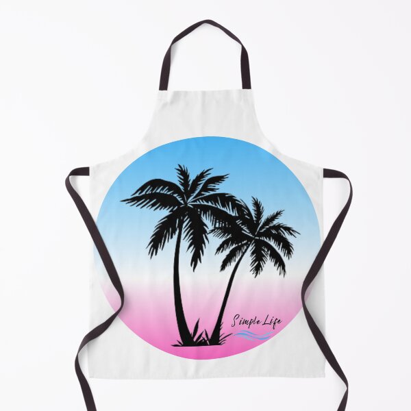 Item preview, Palm Trees Simple Life Blue and Pink designed and sold by SimpleSteve.