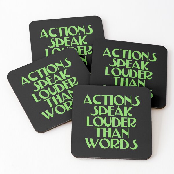 Item preview, Actions Speak Louder Than Words - Leader designed and sold by JourneyCreative.