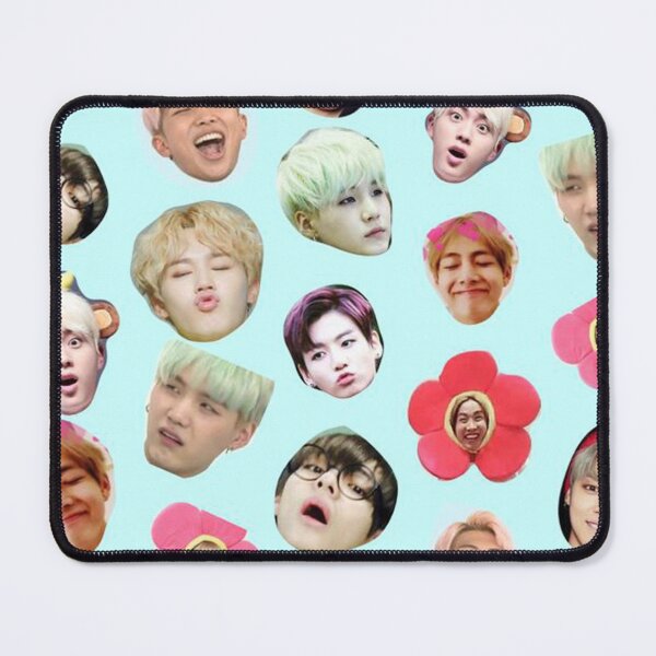 Item preview, cute face bts designed and sold by anzadeli0.