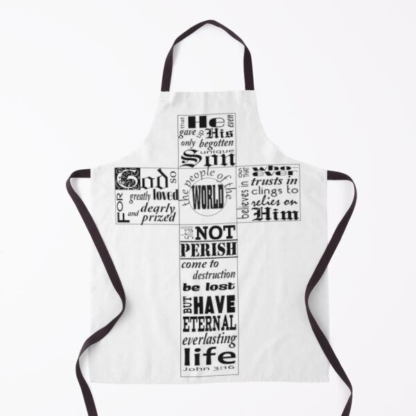 Item preview, john 3:16 in a cross shape designed and sold by Jercole.