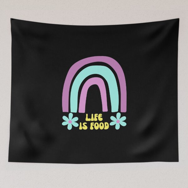 Item preview, Life Is Food | Rainbow designed and sold by SpeakLifeHQ.