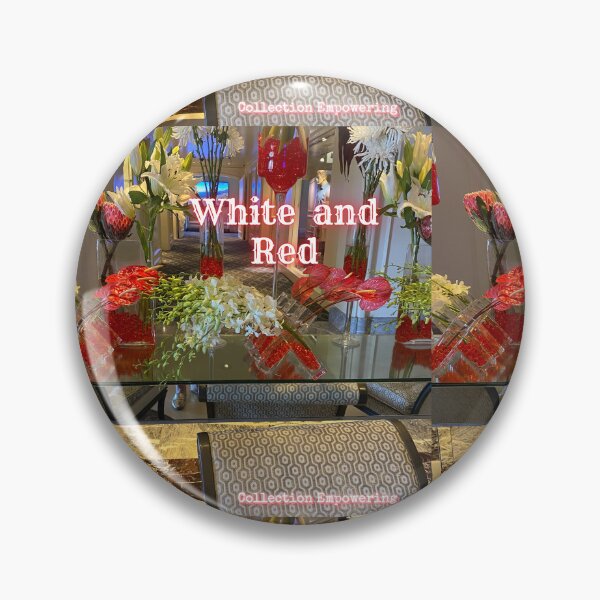 Item preview, White and red and reflections - Collection EMPOWERING designed and sold by Narcisa22.