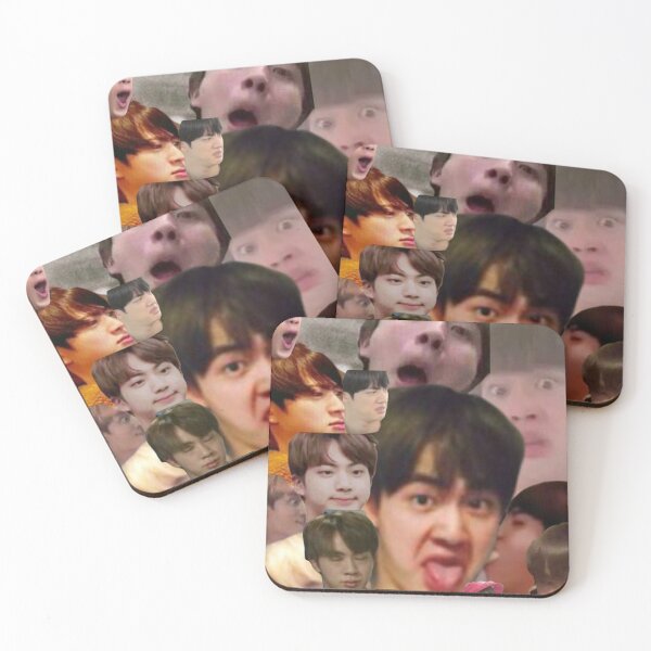 Item preview, seokjin cute face designed and sold by anzadeli0.