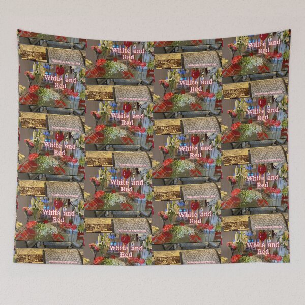 Item preview, White and red and reflections - Collection EMPOWERING designed and sold by Narcisa22.