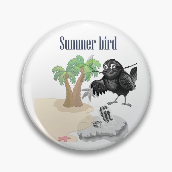 Item preview, Summer bird 2/ Sunny days/ Beach vibes designed and sold by choder61.