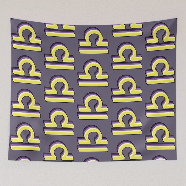 Item preview, zodiac pride: libra (nonbinary) designed and sold by vdoes.