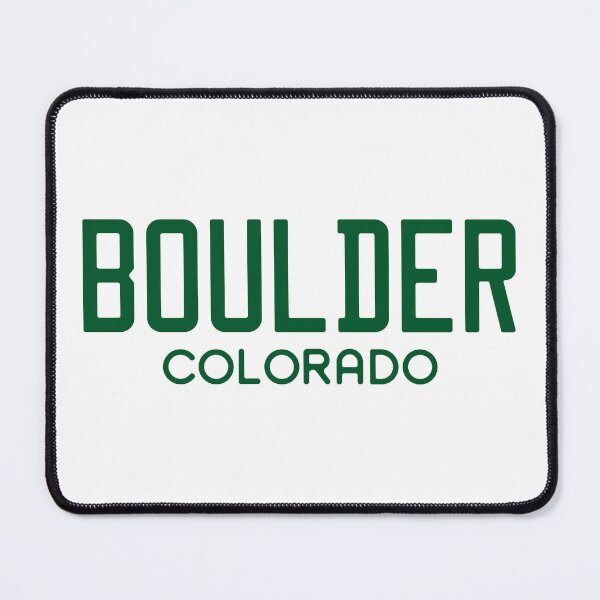 Item preview, Colorado License Plate Style Tee Boulder - DARK GREEN designed and sold by RonTo.