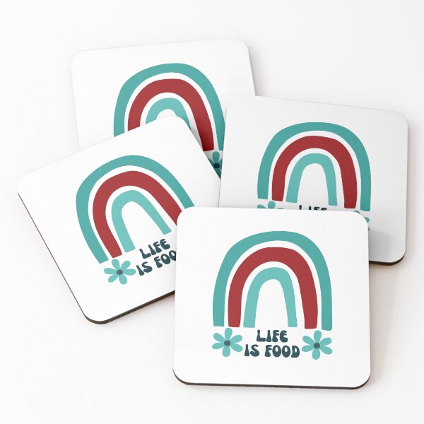 Item preview, Life Is Food | Rainbow designed and sold by SpeakLifeHQ.