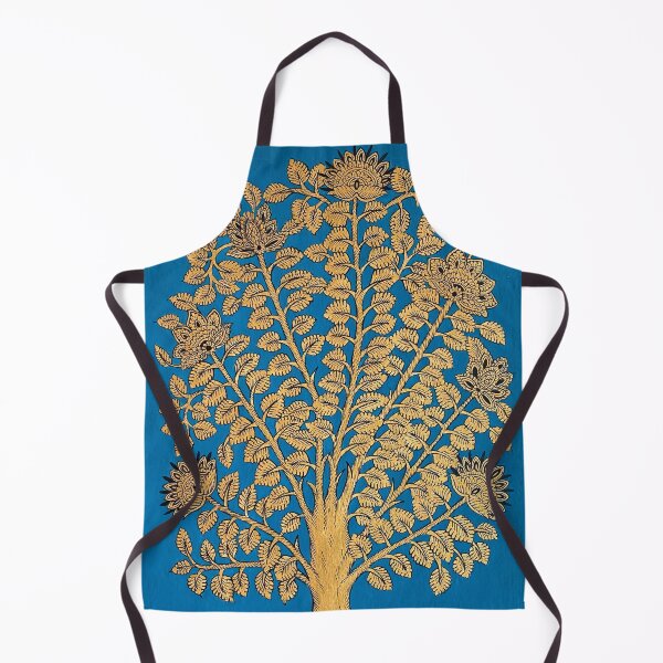 Item preview, Tree of life, Red and gold, Indian folk art, Phad painting designed and sold by gopalpjoshi.