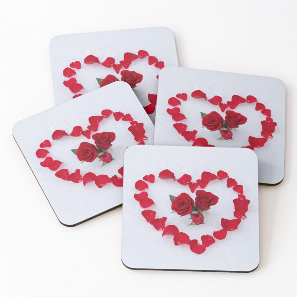 Item preview, Three roses with petals in snow designed and sold by JuniperMT.