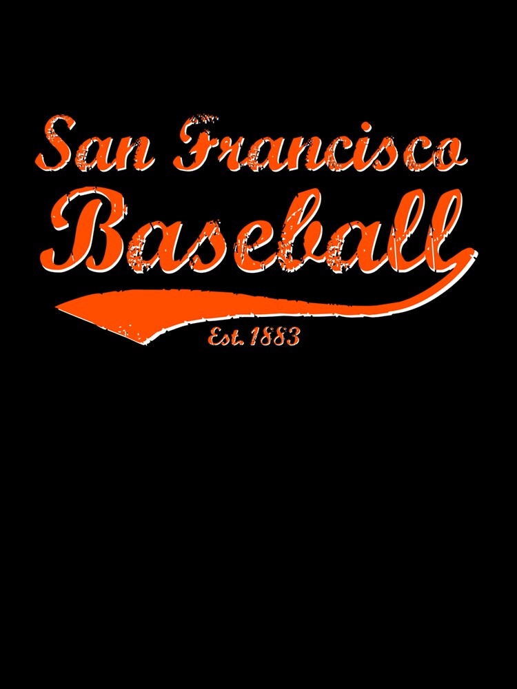  Classic San Francisco Baseball Fan Retro T-Shirt : Sports &  Outdoors