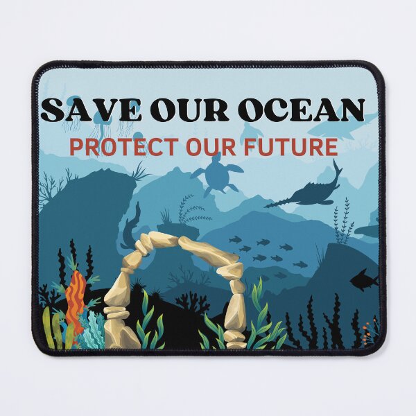 Item preview, Save our ocean protect our future designed and sold by huape.