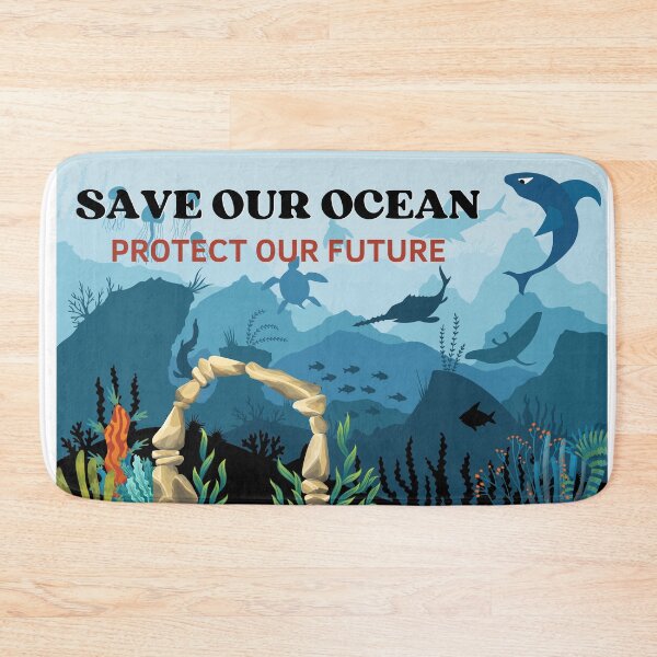 Item preview, Save our ocean protect our future designed and sold by huape.