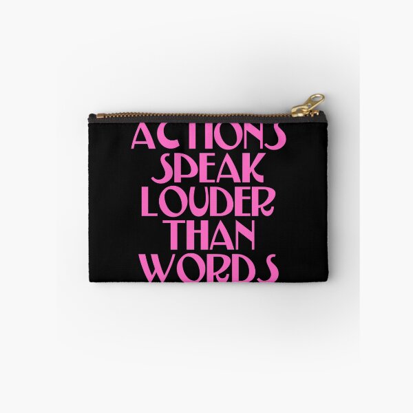 Item preview, Actions Speak Louder Than Words - Time To Act designed and sold by JourneyCreative.