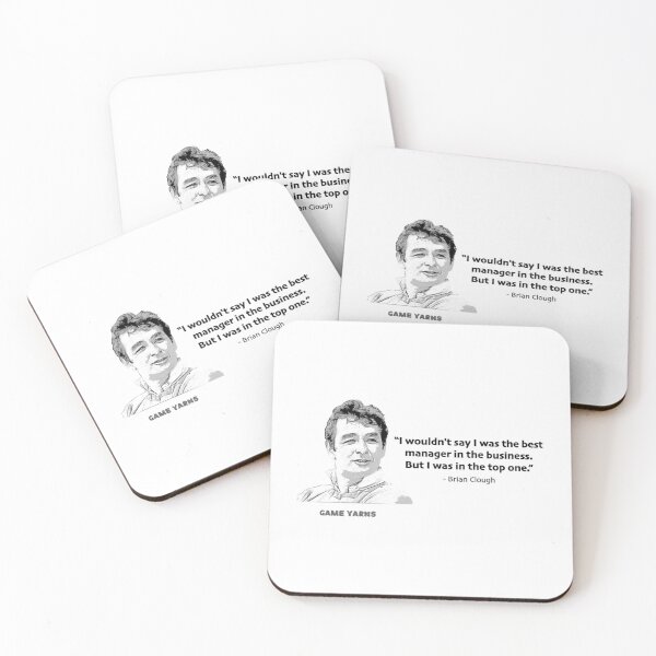 Item preview, Brian Clough Best Football Manager   designed and sold by BlueApparelzz.