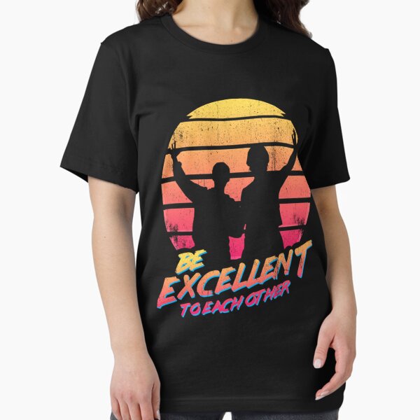 Vista previa del artículo con la obra «Bill y Ted - Sé excelente el uno con el otro Camiseta», diseñado y vendido por AaronVigil.