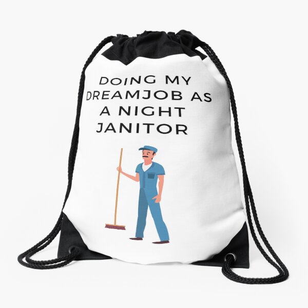 Item preview, Night Janitor  designed and sold by FloridaKeys1984.