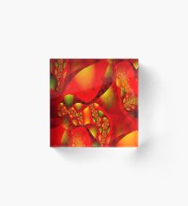 Abstractly glamor Acrylic Block