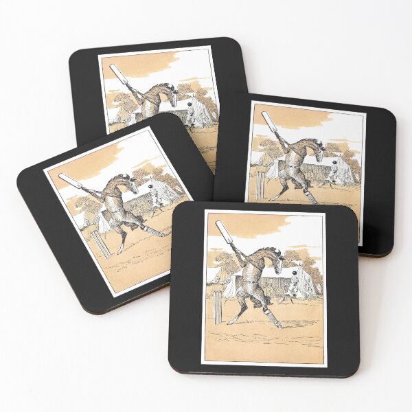 Item preview, Cricket-Playing Horse Sticker designed and sold by contawana1s.