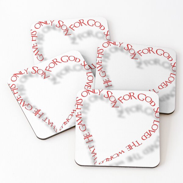 Item preview, heart shaped john 3:16 designed and sold by Jercole.