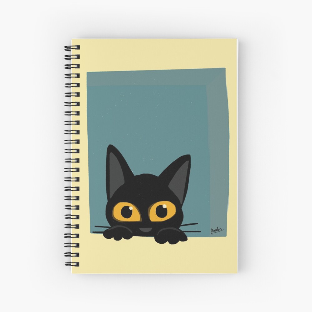 Vista previa del artículo con la obra «Cuaderno de espiral», diseñado y vendido por BATKEI.