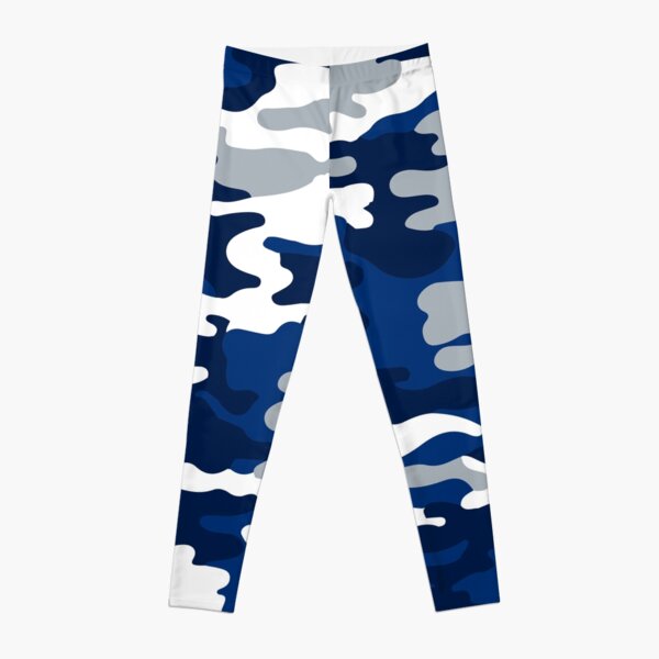 Blue and White Army Leggings