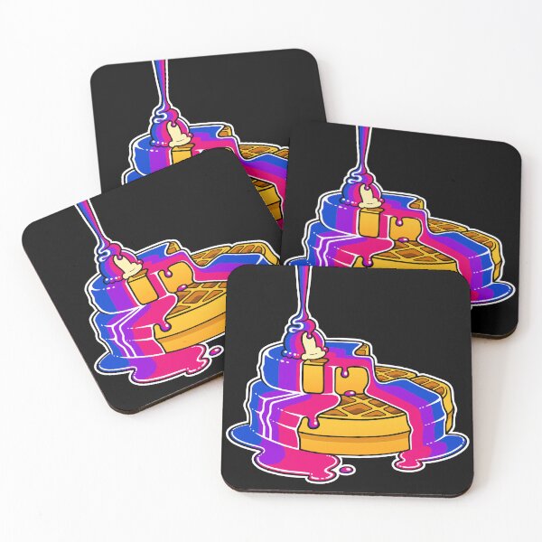 Item preview, Bi Bisexual Pride Waffles LGBT designed and sold by flannmoriath.