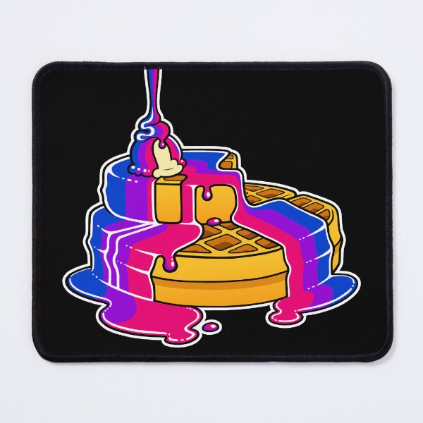 Item preview, Bi Bisexual Pride Waffles LGBT designed and sold by flannmoriath.