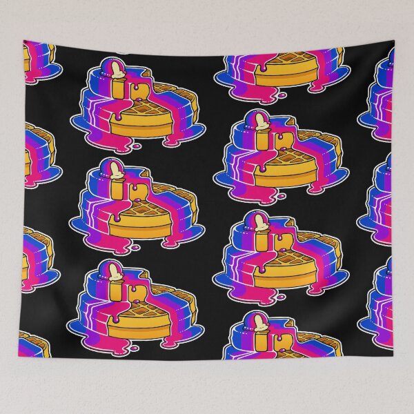 Item preview, Bi Bisexual Pride Waffles LGBT designed and sold by flannmoriath.