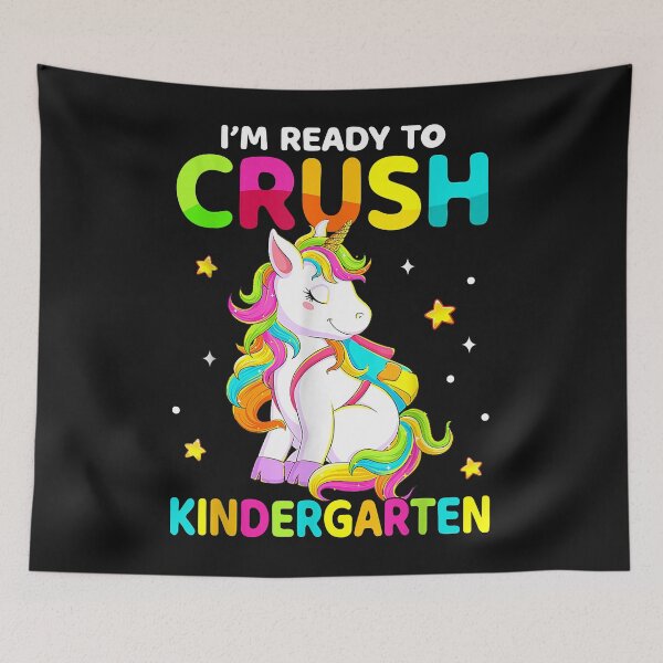 Item preview, Crush Kindergarten Dabbing Unicorn Back To School Girls Gift designed and sold by Evrard123123.