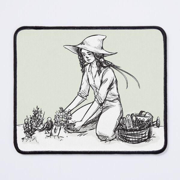 Item preview, garden witch designed and sold by jessadoodle.