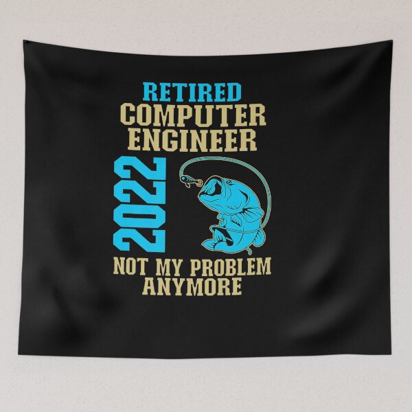 Item preview, RETIRED COMPUTER ENGINEER 2022 FISHING LOVER RETIREMENT designed and sold by sobriowslen.