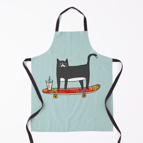 Item preview, Skater Kitty designed and sold by KilkennyCat Art.