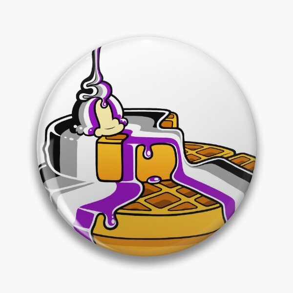 Item preview, Ace Asexual Pride Waffles LGBT designed and sold by flannmoriath.