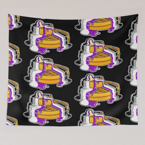 Item preview, Ace Asexual Pride Waffles LGBT designed and sold by flannmoriath.