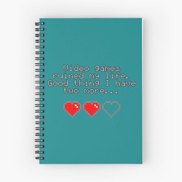 Item preview, Video games ruined my life. Good thing I have two more...   designed and sold by HarrisJoseph6.